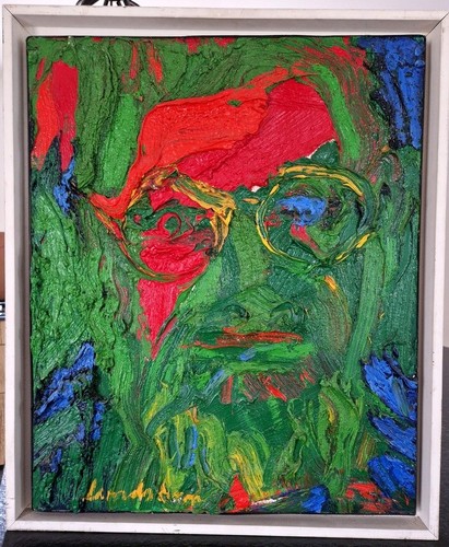 Bengt lindstrom oil canvas - bengt, on