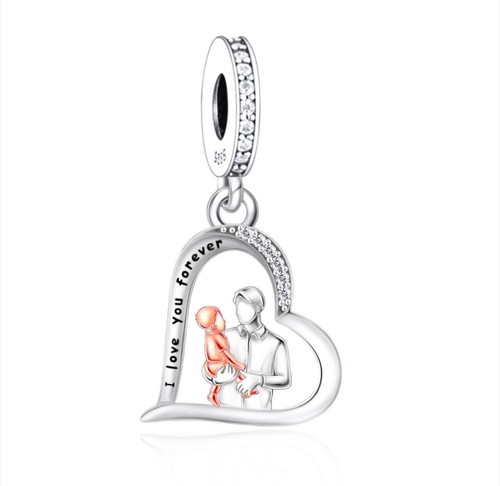 925 charm cuore - 💜925, argento