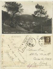 BOVEGNO -BRESCIA - PANORAMA 1942 TARGHETTA CARTOLINA