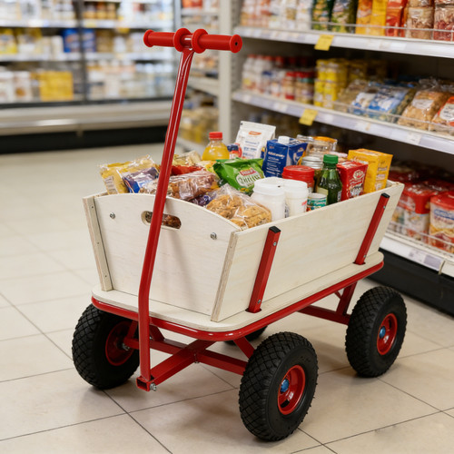 Carrozza esterno legno - in,
