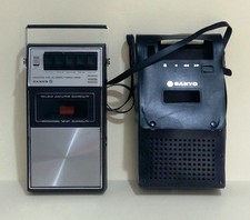 SANYO M 2512 Z 3 WAY POWER CASSETTE TAPE RECORDER AUTOMATIC SHUT OFF SYSTEM