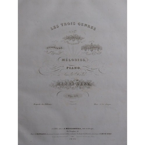Herz henri tre generi - tre, 3