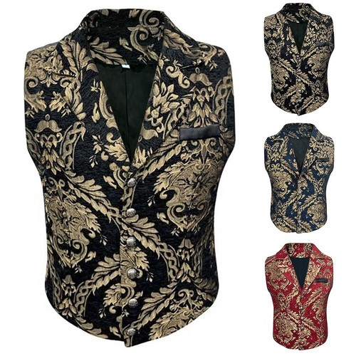 Gilet gotico steampunk uomo