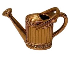 Annaffiatoio vintage cristallo Swarovski giardinaggio mini annaffiatoio fuori produzione 