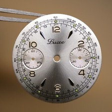 Cadran de montre Valjoux 7733 - LUXE Ø31mm [NOS] (Watch dial)