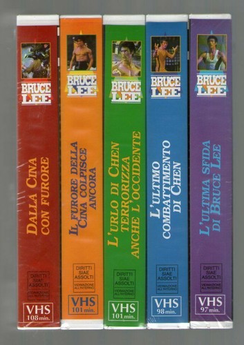 Bruce lee vhs originali - -,
