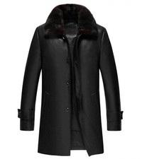 Cappotto Uomo Pelliccia di