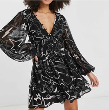 Asos design mini abito curvo - design,