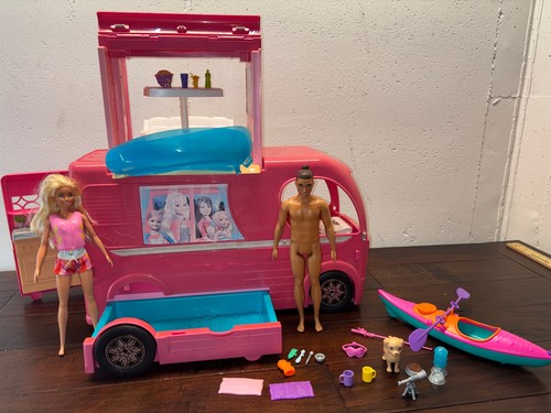 Barbie mattel pink pop - barbie, rv