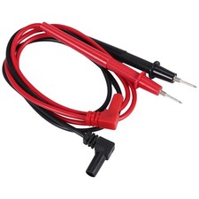 1000V Spine Banana Punta Staccabile Multimetro Sonda Test Piombo Nero Rosso Coppia P1H2