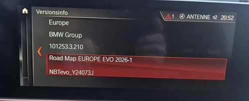 Bmw navi update map - update, evo