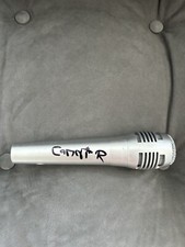 Microfono autografato firmato