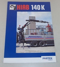 Depliant / Brochure Hiab Gru