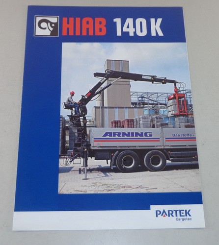 Depliant brochure hiab - depliant, gru