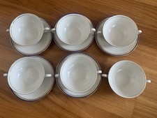 Set 5 tazze consommé con