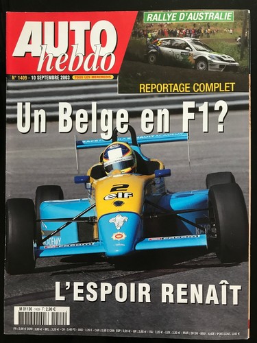 Auto hebdo 2003 un - du, 10/09/2003;