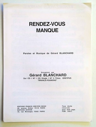 Partition sheet music - , gerard
