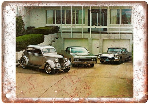 Insegna vintage lincoln auto - insegna,