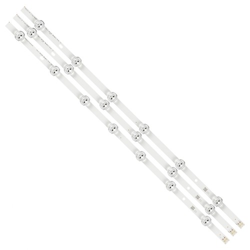 3pcs strisce led per pola - led,