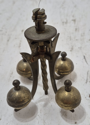 Pendolo sfera ottone vintage - sfera,