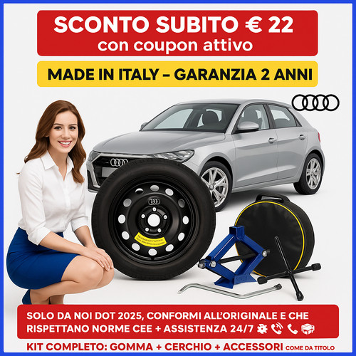 Kit ruotino scorta per - scorta,