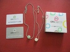 Bigiotteria - Gioielli - Ops Objects Collier Con Swarovski - Coppia Bianca Verde