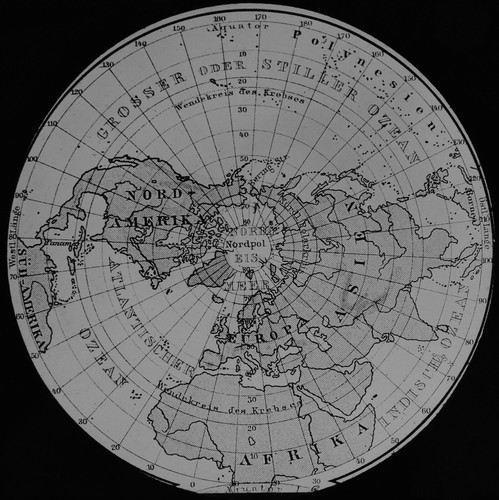 Map showing extension ice - map,