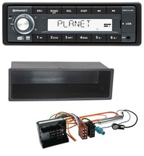 Autoradio Continental MP3 AUX USB DAB 1DIN per Peugeot 207 307 Expert Partner