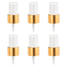 6 Pezzi Top Spray Bianco Oro