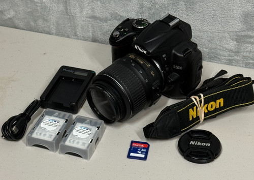Nikon d5000 kit pacchetto - d5000,