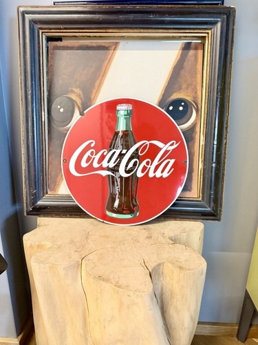 Insegna smaltata coca cola - insegna, coca-cola