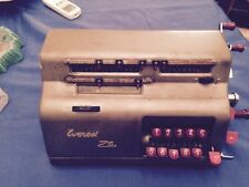 calcolatrice a manovella a manovella e cursori everest z5 anni 50