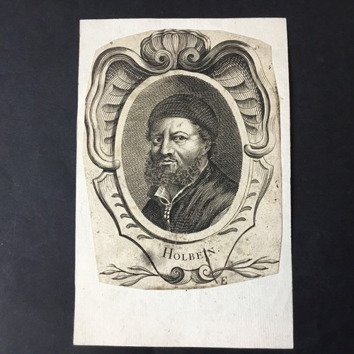Incisione ritratto holbein - ritratto,