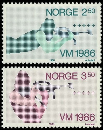 Norvegia 1986 mint - 1986, gomma