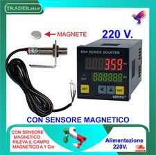 Contapezzi 220 V. con Sensore
