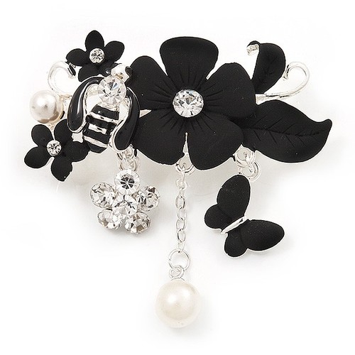 Spilla charm ape - 'ape,, fiori