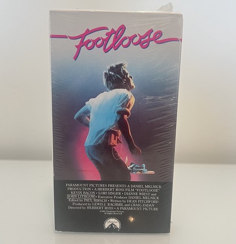 Rare sealed footloose - footloose, vhs