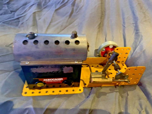 Rare vintage meccano steam - vintage,