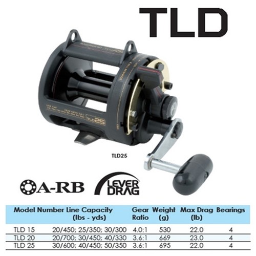 Mulinello shimano tld mono - shimano,