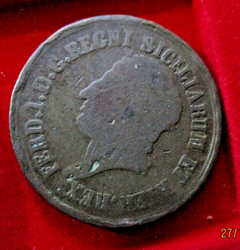 Regno napoli tornesi 1817 - di,