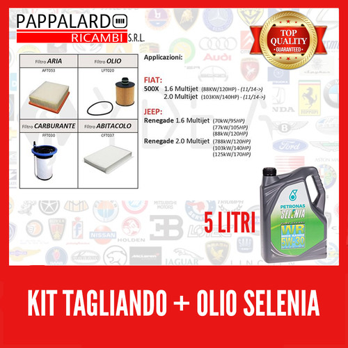 Kit tagliando fiat 500x 6 - fiat,