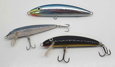 Lotto 3 Artificiali Spinning - REAL WINNER e RAPALA - Usati come nuovi! - FG796