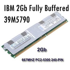 Memoria ram per server 2gb ddr2 dimm 667 mhz 240 pin pc2-5300 cl4 sdram fully...