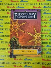 book libro PERSONOLOGY 15 GIUGNO linguaggio segreto date nascita PIEMME 167(L16)