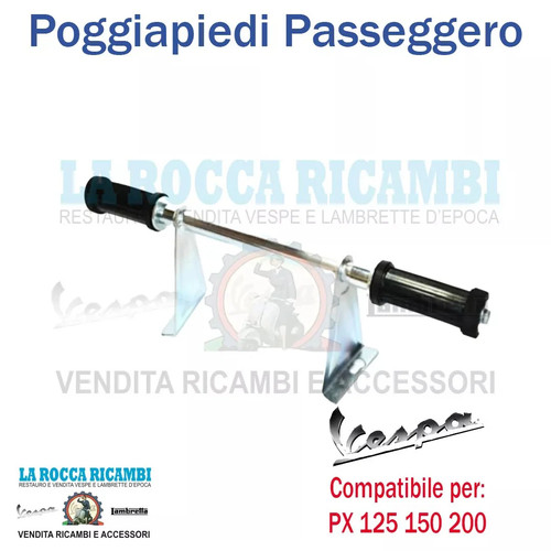 Poggiapiede passeggero vespa - passeggero,