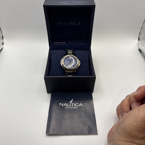 Nautica blue dial - nautica, watch