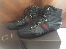 Gucci Scarpe Sneaker 42 43 Basket Pelle ORIGINALI Ottime Condizioni con Scatola