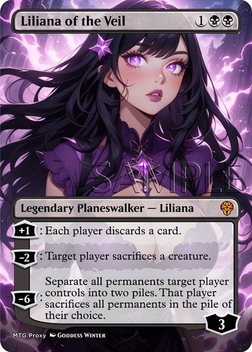 Mtg liliana del - velo,