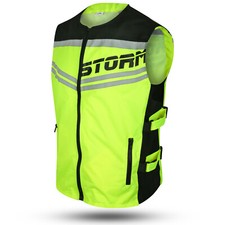 Gilet Di Sicurezza Riflettente Da 1 Pezzo Sicurezza Ad Alta Visibilità moto bici