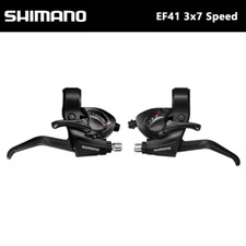 Set Cambio Freno Shimano Tourney ST-EF41 3/7/21 Velocità MTB con Display Ottico